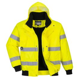 Jacheta 3 in 1 hi-vis bomber 