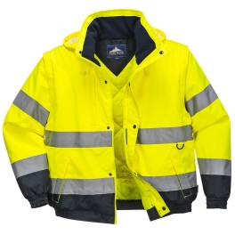 Jacheta  contrast bomber hi-vis 