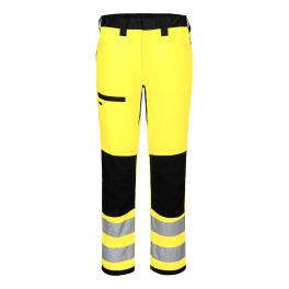 Wx2 pantaloni de serviciu hi-vis lightweight contrast clasa 1