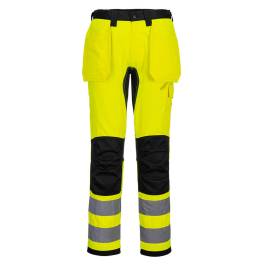 Wx2 pantaloni stretch hi-vis buzunar holster