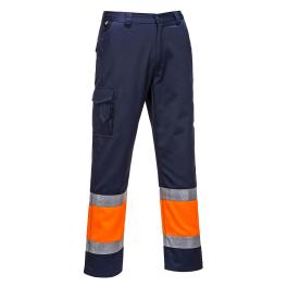 Pantaloni de service hi-vis contrast clasa 1