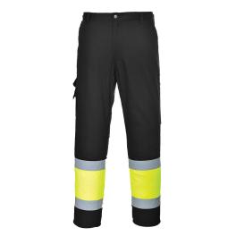 Pantaloni de service hi-vis contrast clasa 1