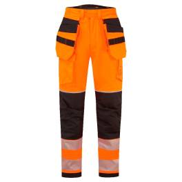 Pw3 fr modaflame rain+ hi-vis pantaloni de iarnă cu husă 