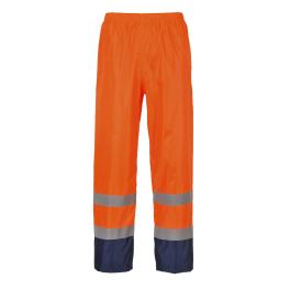 Pantaloni de ploaie hi-vis classic contrast