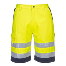 Pantaloni scurți hi-vis lightweight polycotton hi-vis