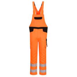 Pw2 pantaloni cu bretele hi-vis