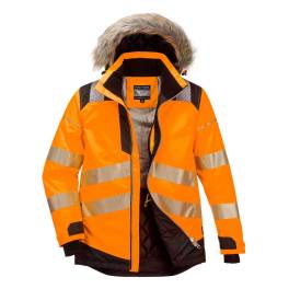 Pw3 jacheta parka de iarna hi-vis