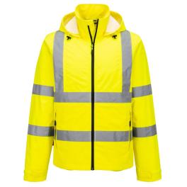 Jachetă hi-vis ușor de împachetat