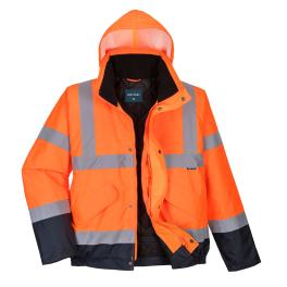 Jacheta  contrast bomber hi-vis 