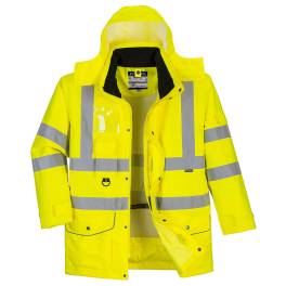 Jacheta traffic hivis 7-in-1 