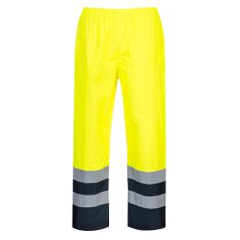 Pantaloni hi-vis traffic doua tonuri