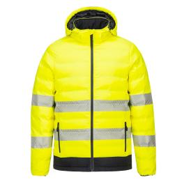 Jacheta hi-vis ultrasonic heated tunnel