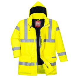 Jacheta bizflame rain hi-vis antistatica si ignifuga