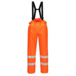 Pantaloni  hi vis bizflame rain hi vis captusiti ignifugi antistatici