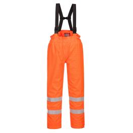 Pantaloni captusiti bizflame rain hivis antistatici fr