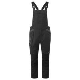 Wx3 pantaloni cu pieptar cu spălare industrială