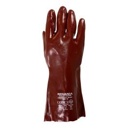 Manusi de protectie chimica vinyl brown categoria iii, art.c155 (1443)