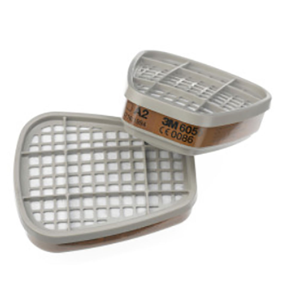 Filtre de protectie respiratorie impotriva vaporilor organici de tip a2, 3m, art.6d23 (6055)